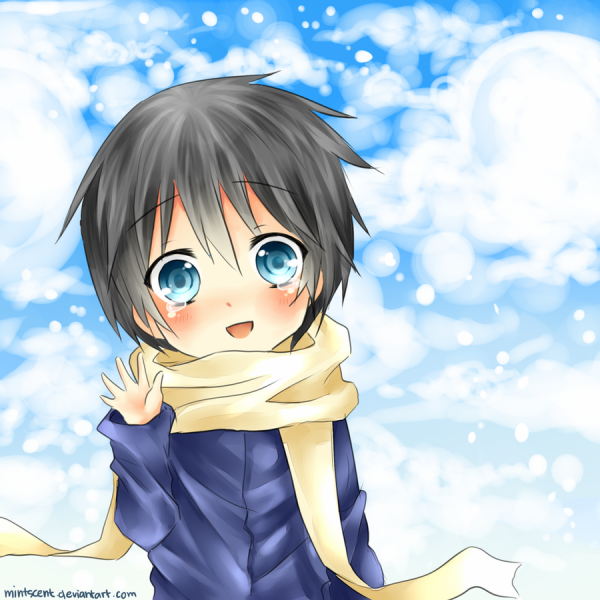 Аниме маленький мальчик