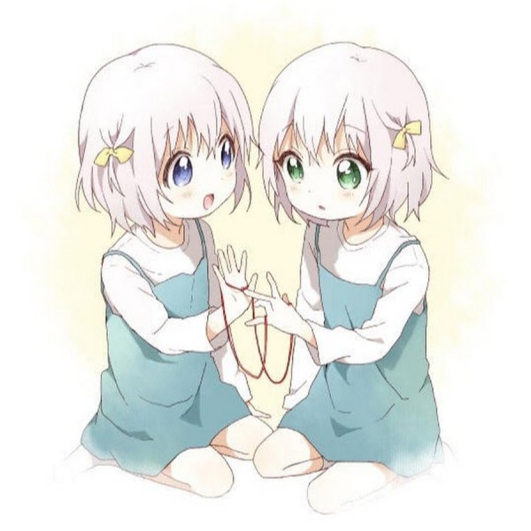 Аниме малыши Близнецы