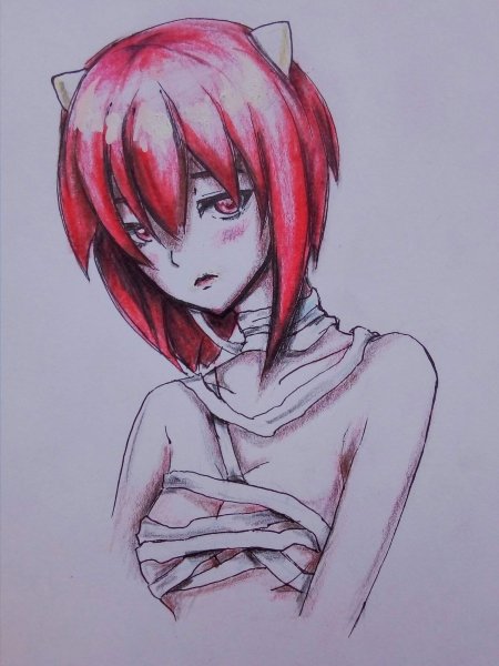 Эльфийская песнь Люси глаз