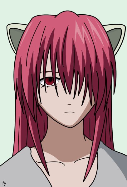 Люси аниме Эльфийская песнь