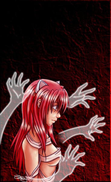 Люси аниме Эльфийская песнь