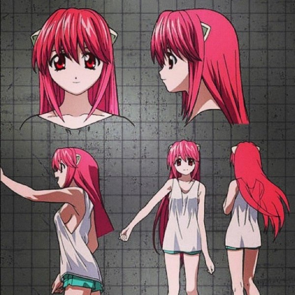 Люси аниме Эльфийская песнь