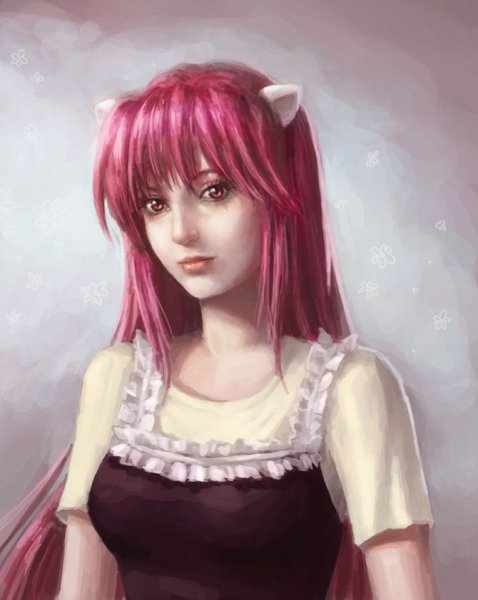 Эльфийская песнь Люси арт