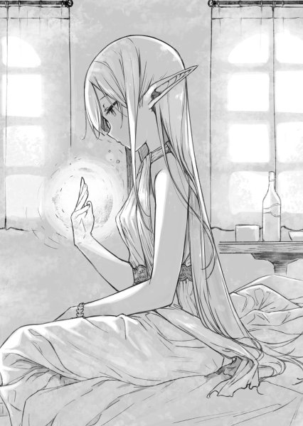 Раскраски аниме эльфы