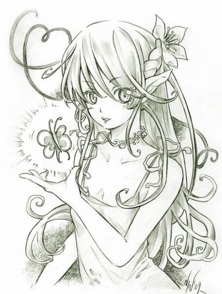 Эльфийская песнь аниме