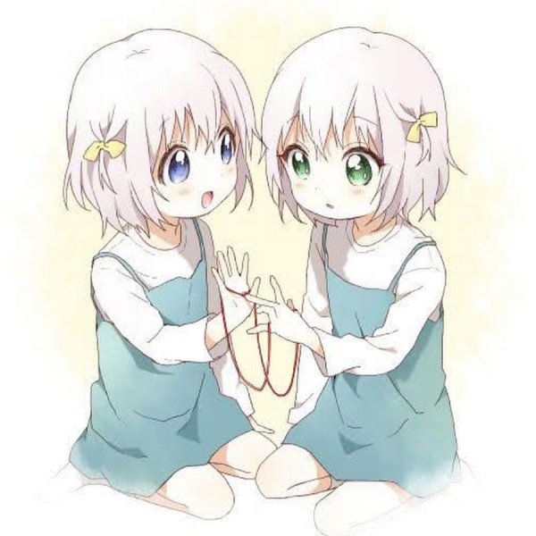 Аниме малыши Близнецы