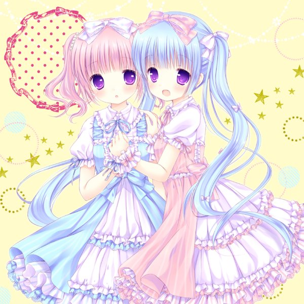 Аниме близняшки