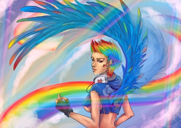 Рейнбоу Хай арт