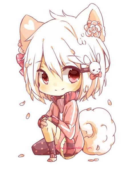 Маленькие аниме персонажи