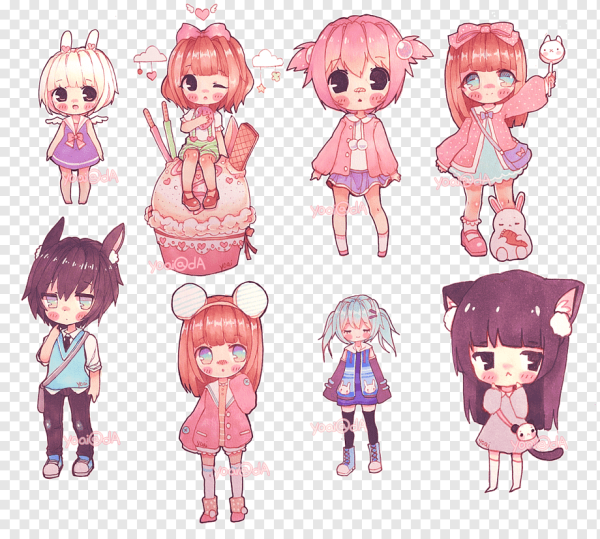 Стиль рисования аниме Чиби