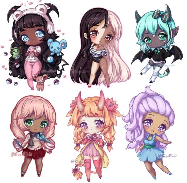 Миленькие Чиби