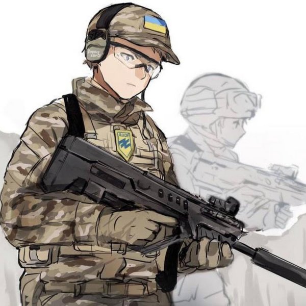 Военные солдаты аниме