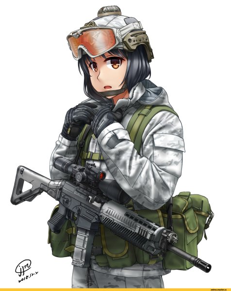 Barrett m82 аниме