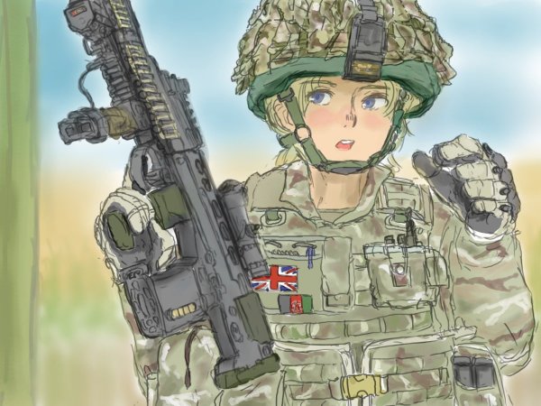 Советский солдат аниме