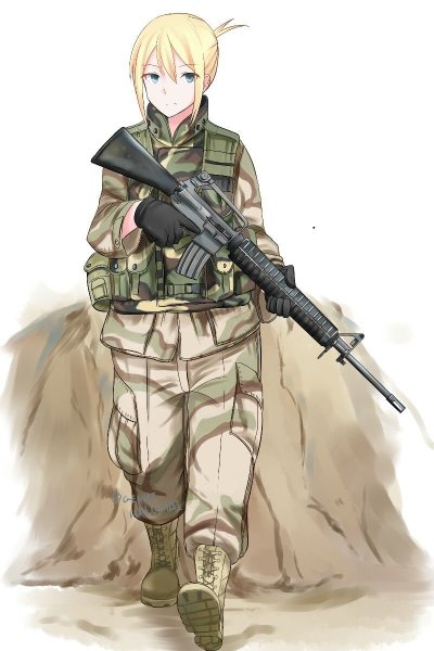 NEET аниме солдаты