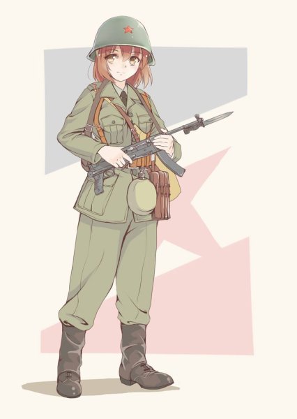 Аниме военные