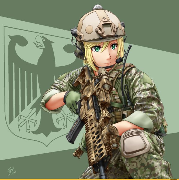 Российский солдат аниме