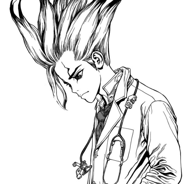 Сенку Ишигами Манга