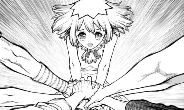 Сэнку рисунок карандашом