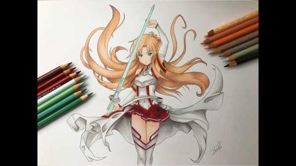 Рисунки карандашом хвост феи Люси