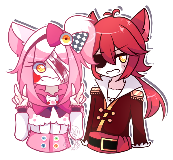 Мангл и Фокси аниме