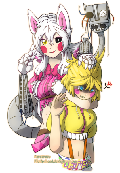 Мангл и чика аниме