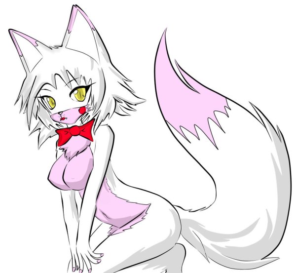 Mangle anime лиса