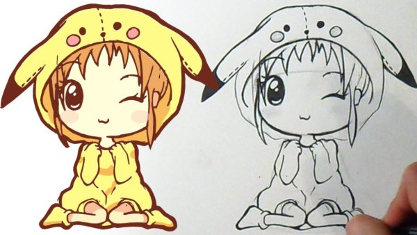 Маленькие рисуночки аниме