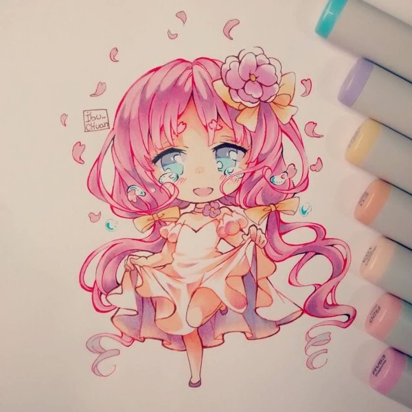 Кавайный стиль рисования