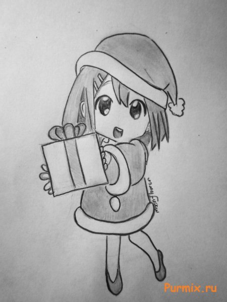 Аниме рисунки карандашом для срисовки