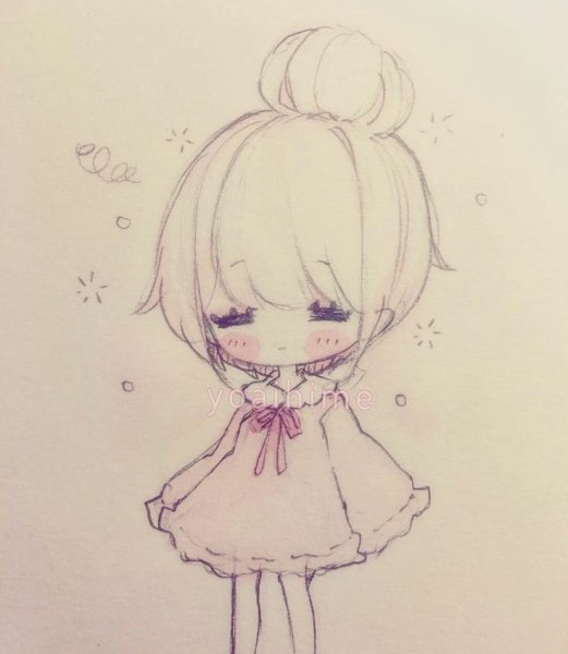 Чиби для срисовки