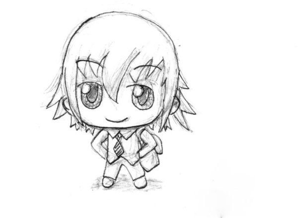 Чиби рисунки легкие