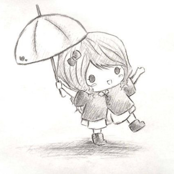 Маленькие рисуночки карандашом