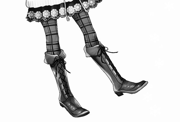 Аниме сапоги женские