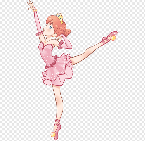 Аниме балерина карандашом