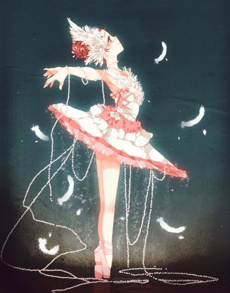 Аниме балерина