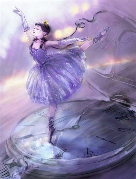 Фигуристка мультяшная