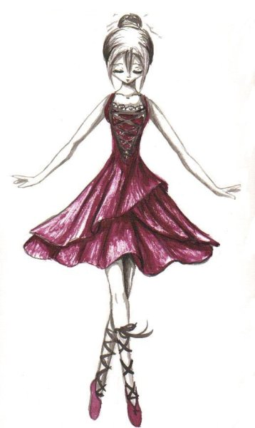 Канадэ Татибана в платье