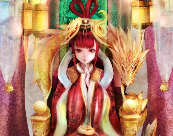 Дио сидит на троне