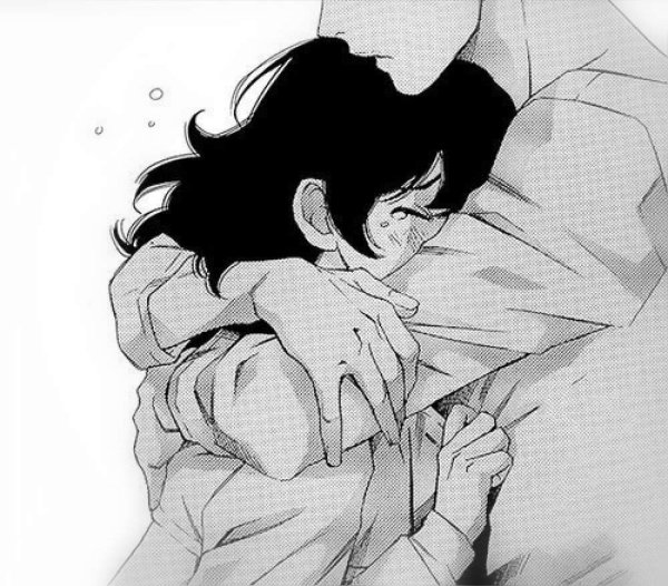 Аниме объятия