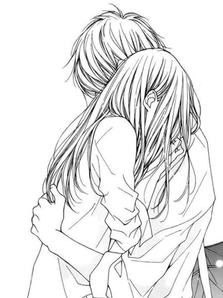 Манга объятия