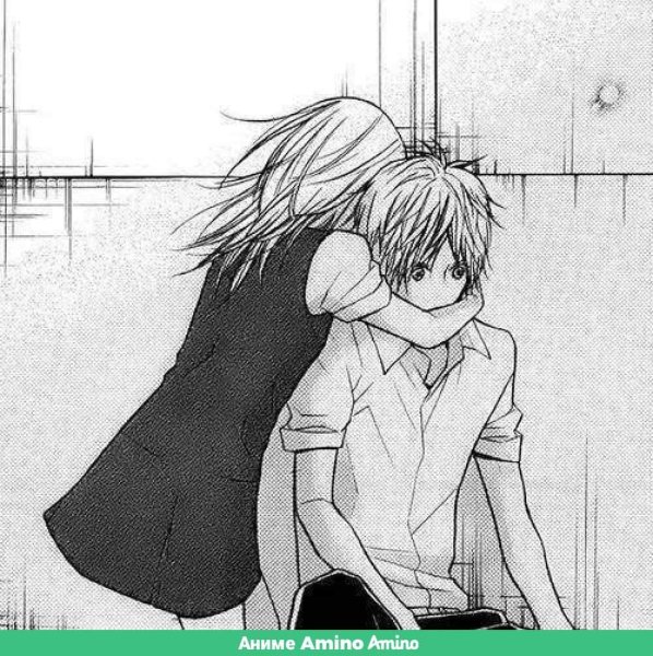 Аниме пара ругается