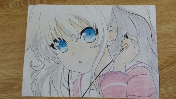 Аниме для срисовки Шарлотта