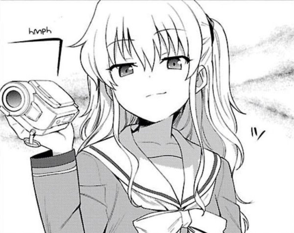 Шарлотта аниме чб