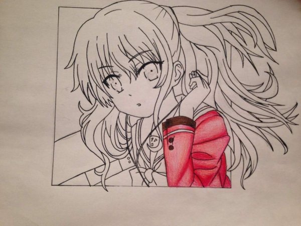 Раскраски аниме Шарлотта