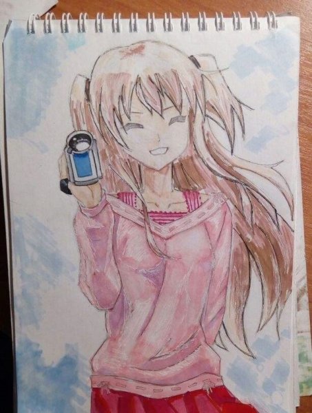 Аниме для срисовки Шарлотта