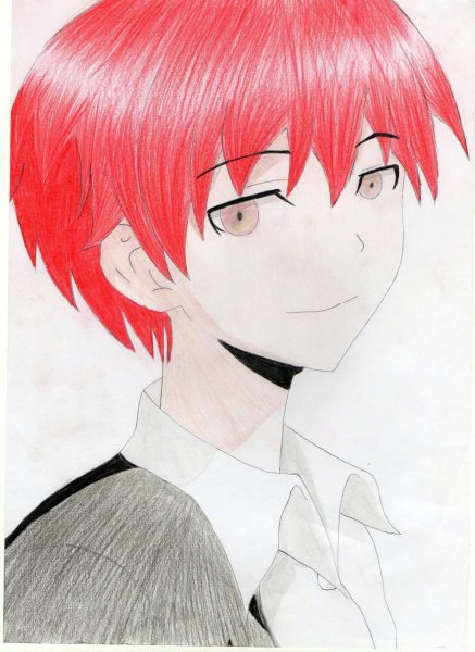 Карма Акабане для срисовки