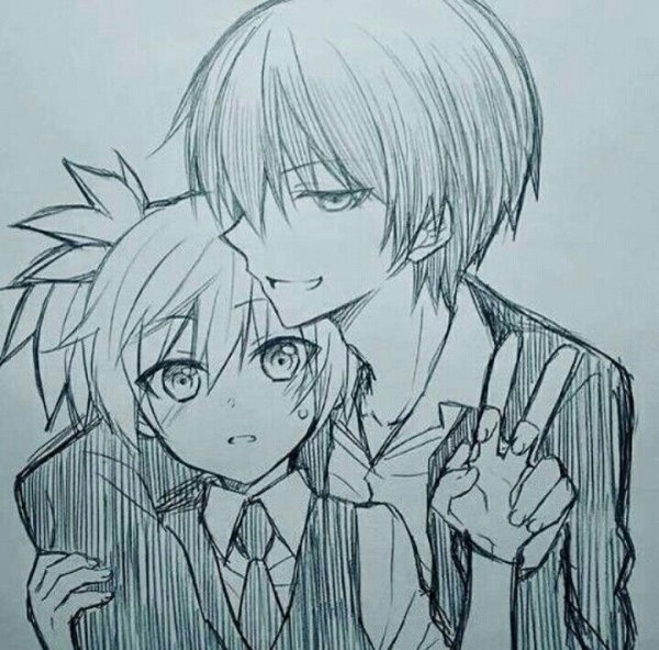 Карма Акабане для срисовки