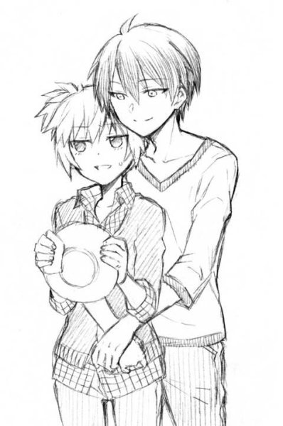 Карма Акабане для срисовки