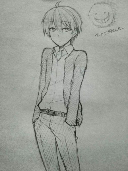 Аниме персонаж Karma Akabane